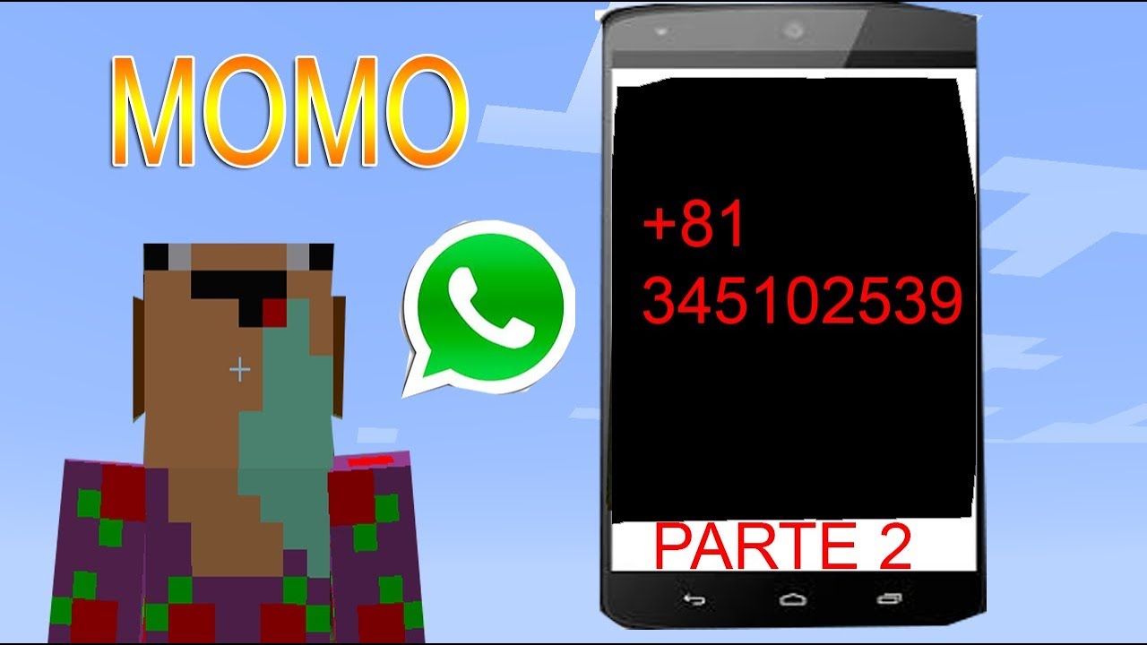 2 NOOB SE ENCUENTRA A MOMO EN EL INFIERNO Y LE CONTACTA PARTE 2 MINECRAFT TERROR