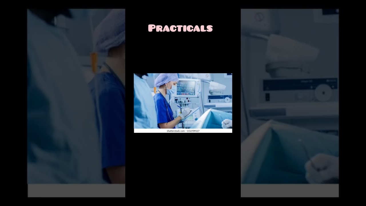 Operation Theater & Anaesthesia Technology. Syllabus in operations theatre & Anaesthesia Technology