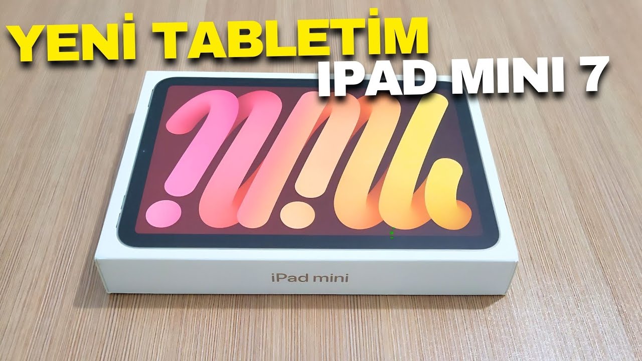 YENİ TABLETİM! IPAD MINI 7 KUTU AÇILIŞI VE PUBG MOBILE TESTİ (2025) – IPAD MINI 7 KAÇ FPS ALINIR MI?