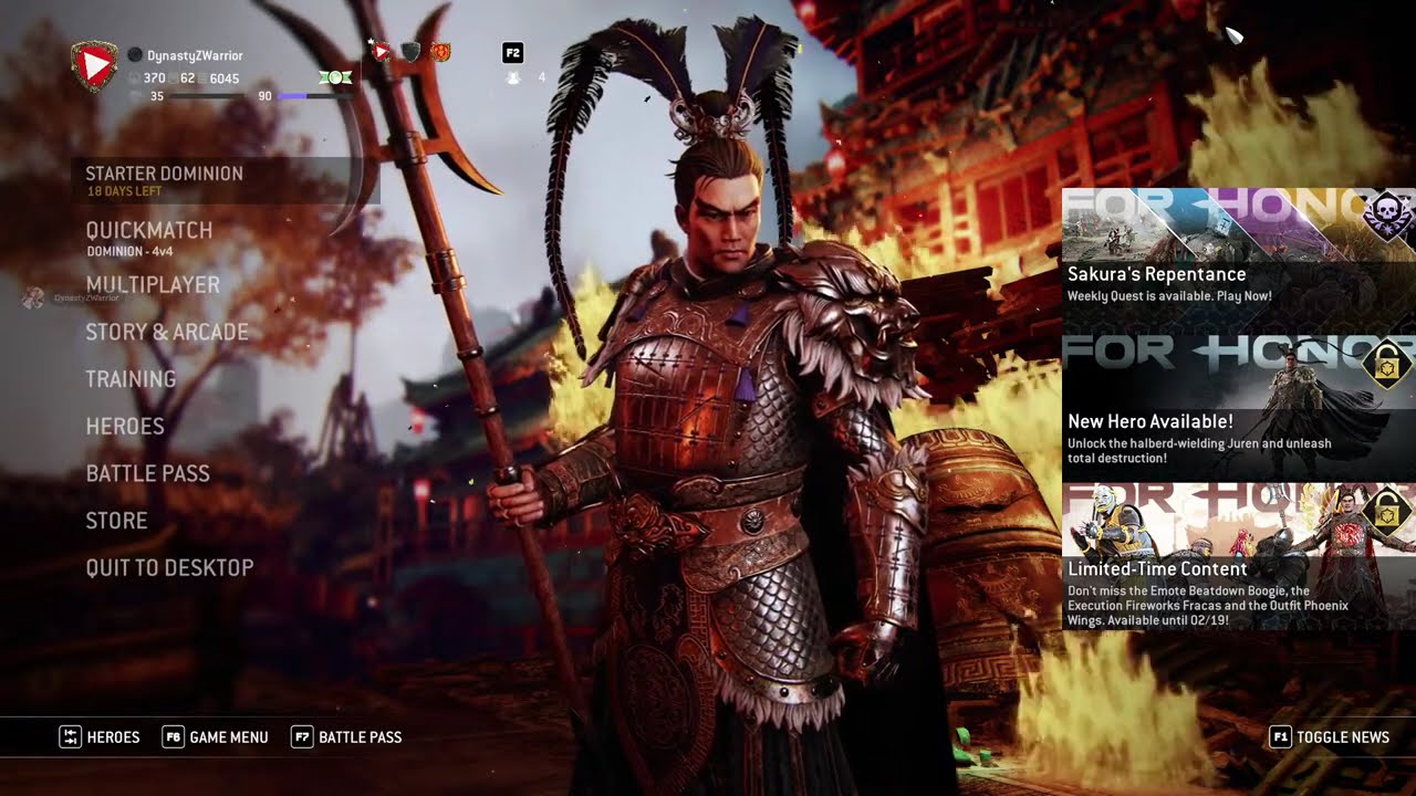 Juren aka Lubu is insane love it #ForHonor #Juren #NewHero