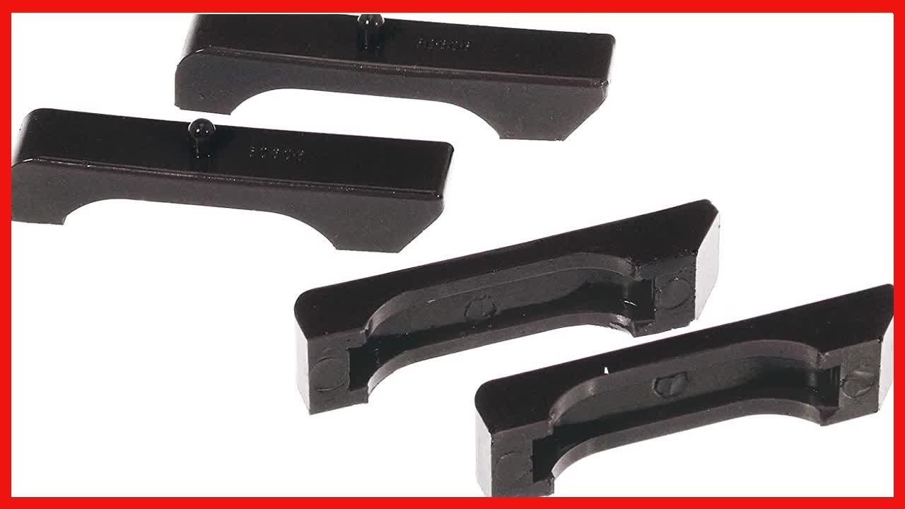 Prothane 7-1711-BL Black Urethane GM Style Small Block Engined Radiator Isolators