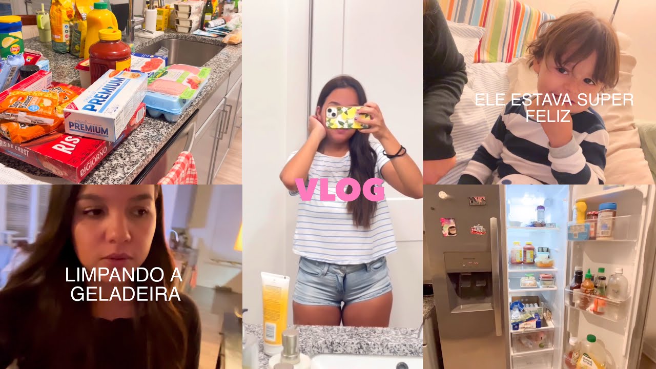 MEU EX VEIO ME VISITAR E TROUXE COMPRAS DO MERCADO 🤩
