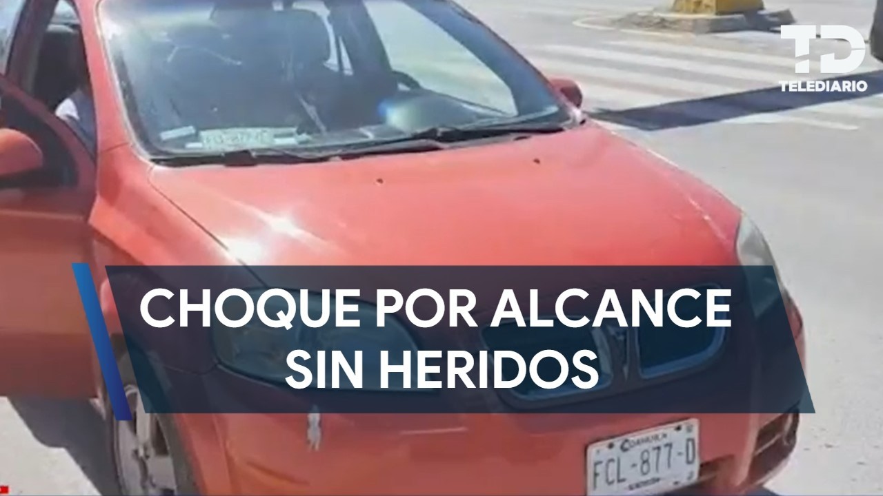 Automóvil y tractocamión protagonizan choque en la avenida Luis Donaldo Colosio en Saltillo