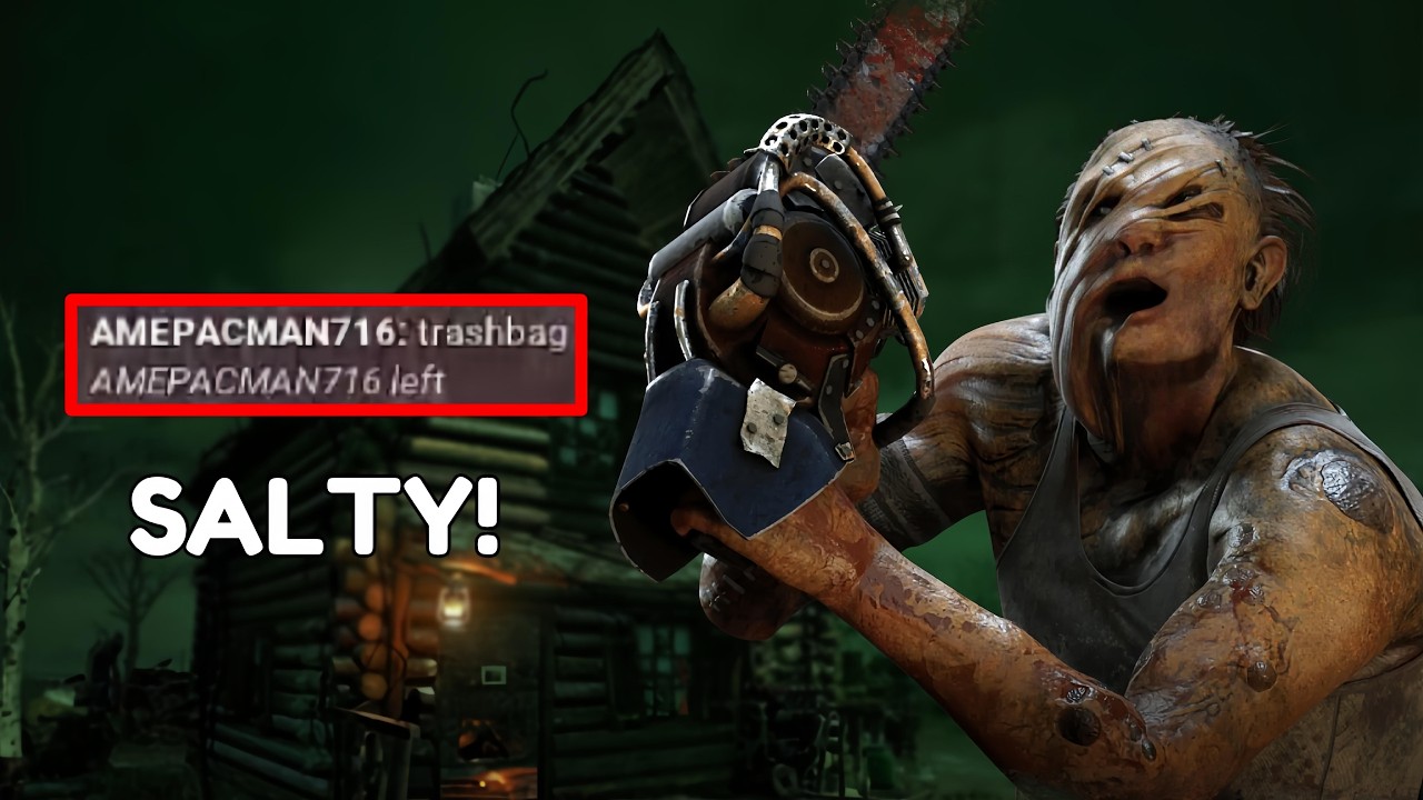 SALTY Survivor MAD Against My Hillbilly! | Dead by Daylight