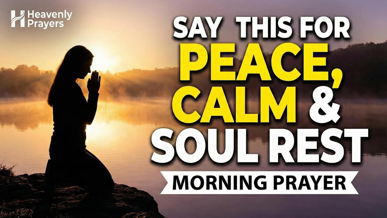 Lord, Renew My Spirit From The Inside Out With Your Peace | Morning Prayer !! Heavenly Prayers