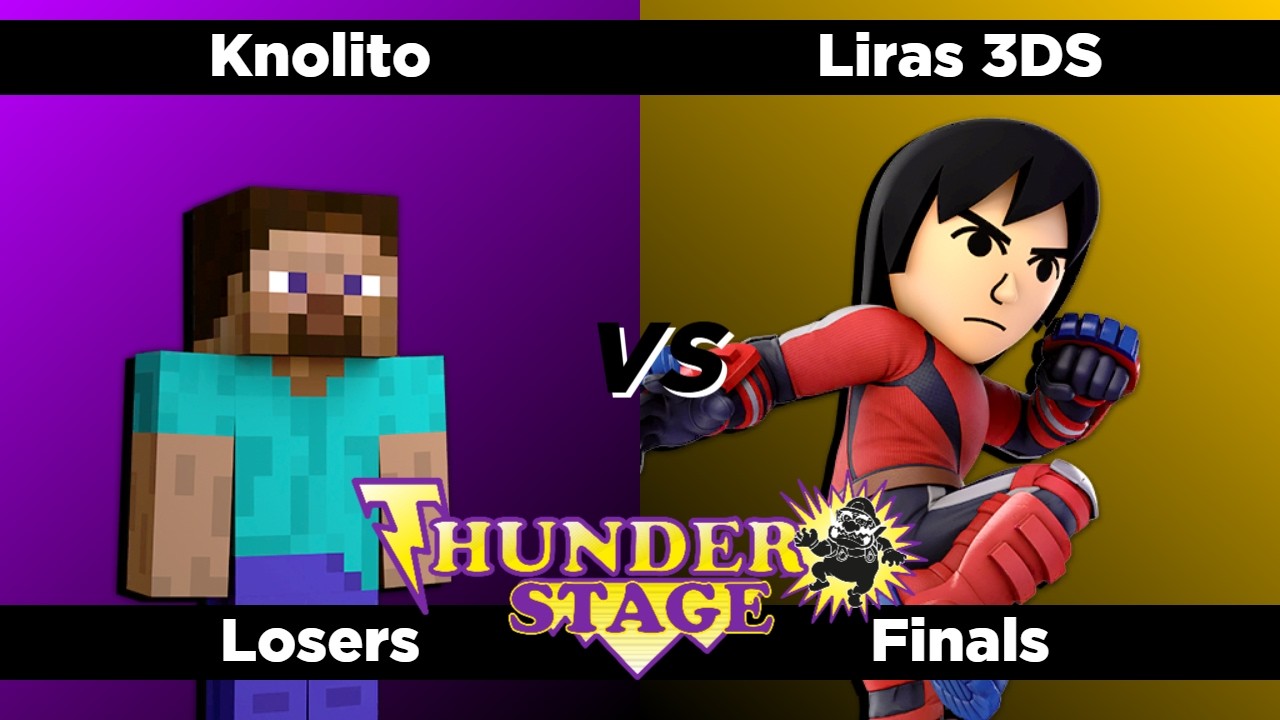 TS 89 - Losers Finals - Knolito (Steve) Vs. Liras 3DS (Villager, Mii Brawler) Smash Ultimate - SSBU