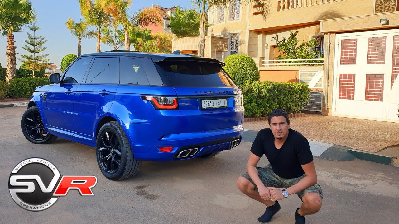 REVIEW N°23 : RANGE ROVER SPORT SVR V8 5L 575CHV وحش إنكليزي بمعنى الكلمة