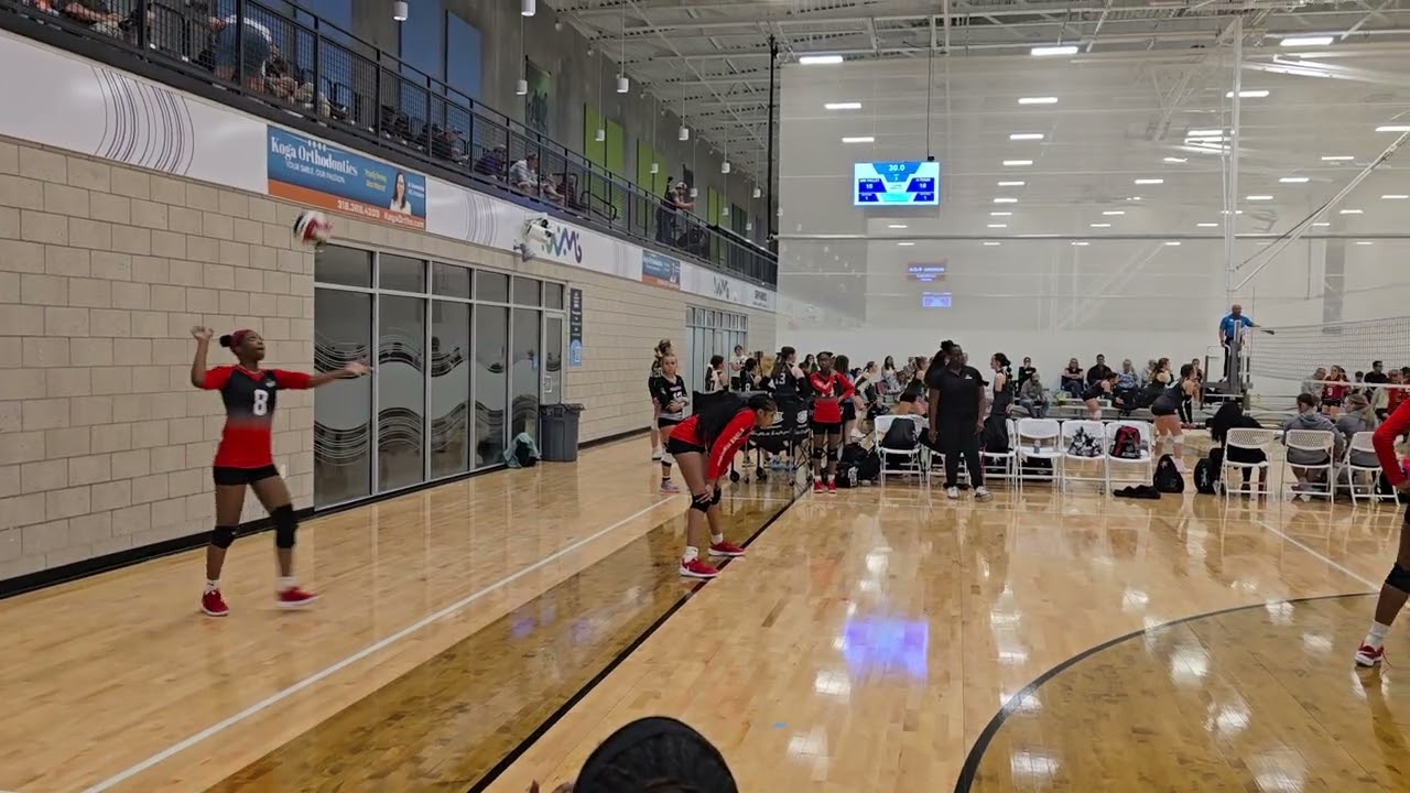 Ark Volley 14U Regional Plus Red vs  A Town Volley 14 Red Gm2
