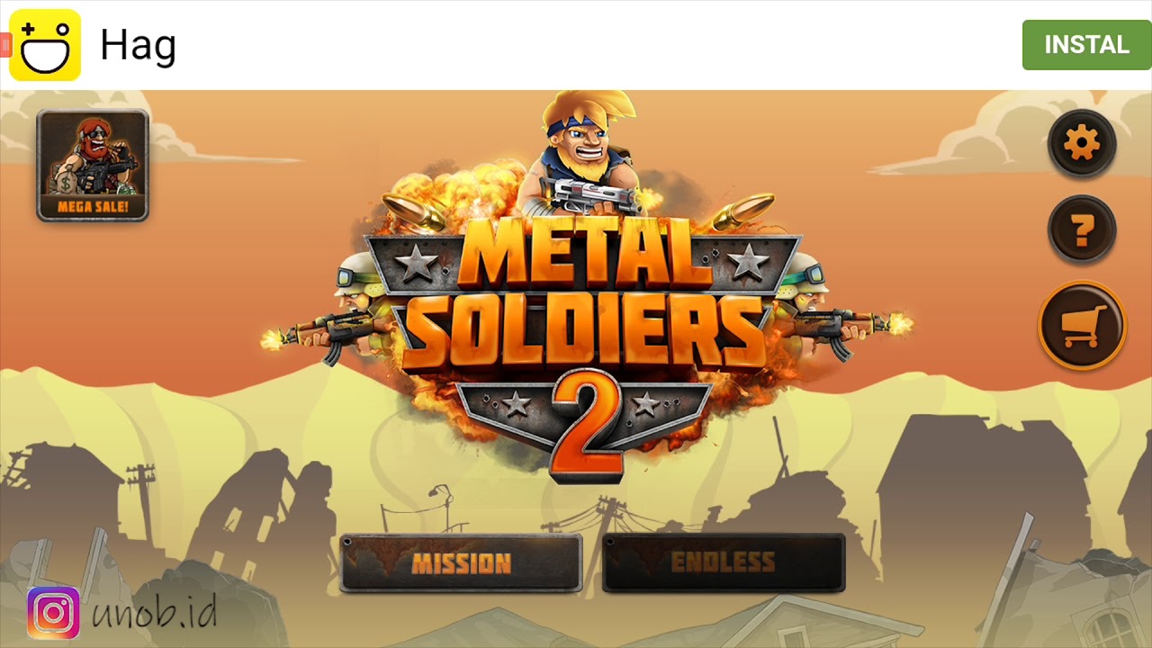 Nostalgia Game Plyastation 2 Metal Soldiers