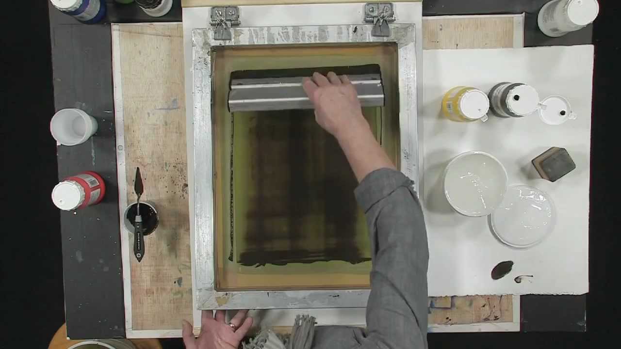 Acrylic Screen Printing with System3 by Daler | Jackson's Art