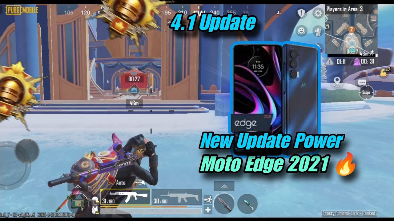 New Update Power | Moto Edge 2021 | 🔥 #pubgmobile #pubg #bgmi #trending #gaming 
