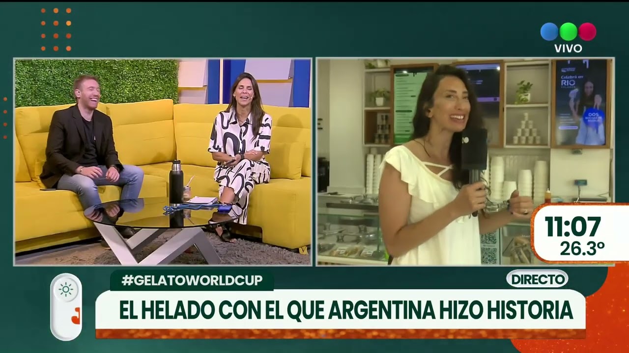 Helados, representsron a Argentina en Italia ► TELEFE ROSARIO