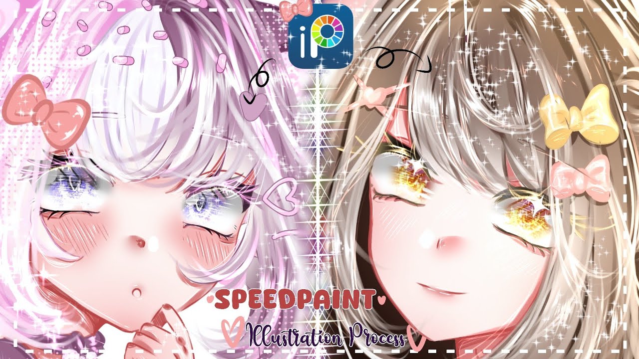 《SpeedPaint》I draw Art on DTIYS ♡ Illustration Process #2