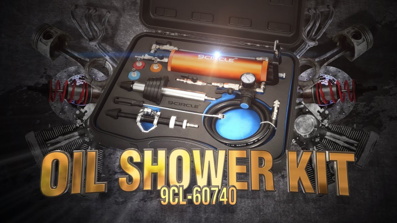 〖 9CIRCLE 〗How to CLEAN your engine with oil shower kit【9CL-60740】
