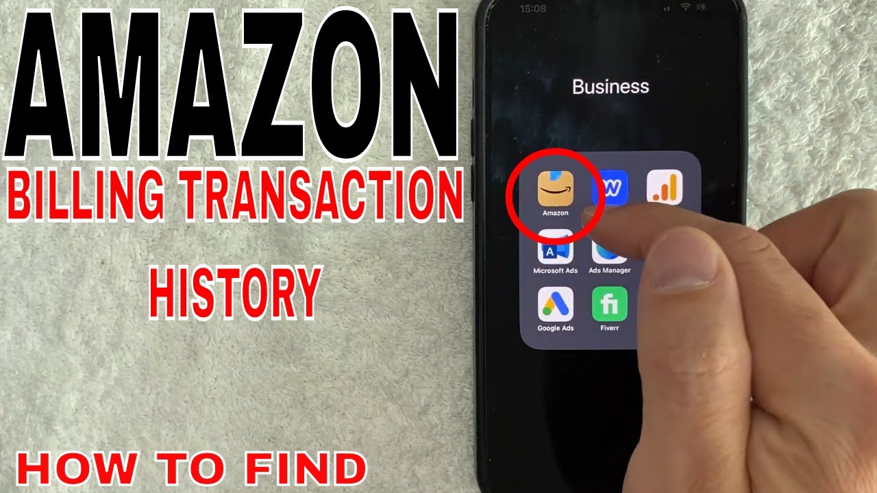 ✅ Как найти историю транзакций Amazon Billing 🔴