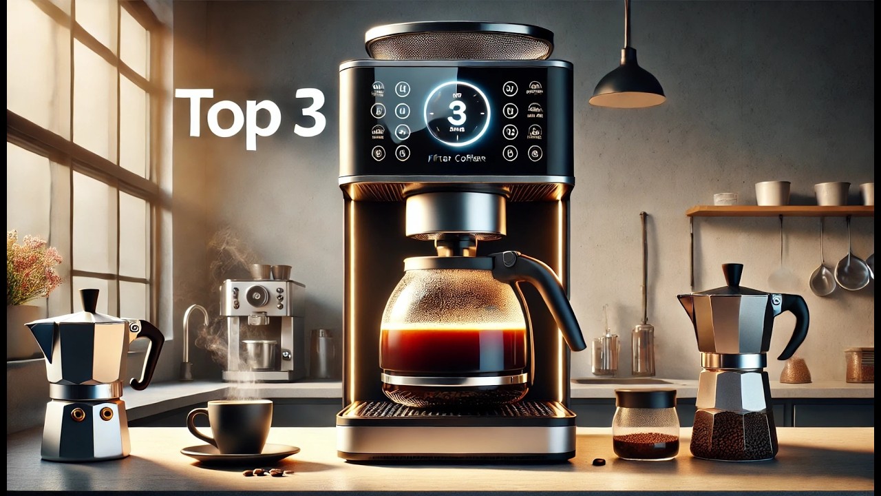 MEILLEURE TOP 3 CAFETI&Egrave;RES FILTRE 2025 ☕ GO&Ucirc;T AUTHENTIQUE & FONCTIONNALIT&Eacute;S AVANC&Eacute;ES 🔥
