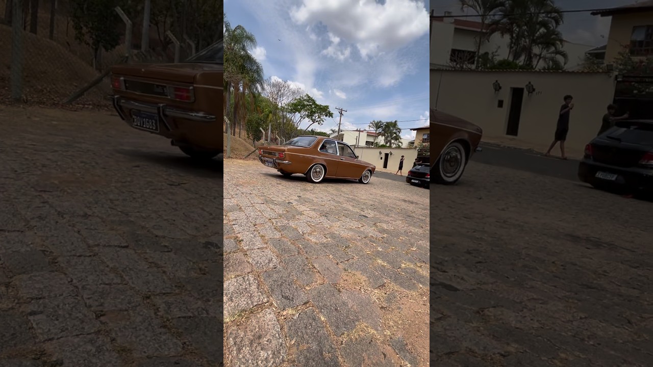 CHEVETTE MUITO ZERO MARRON COM PLACA PRETA JÁ VIU UM DESSE NA RUA ?