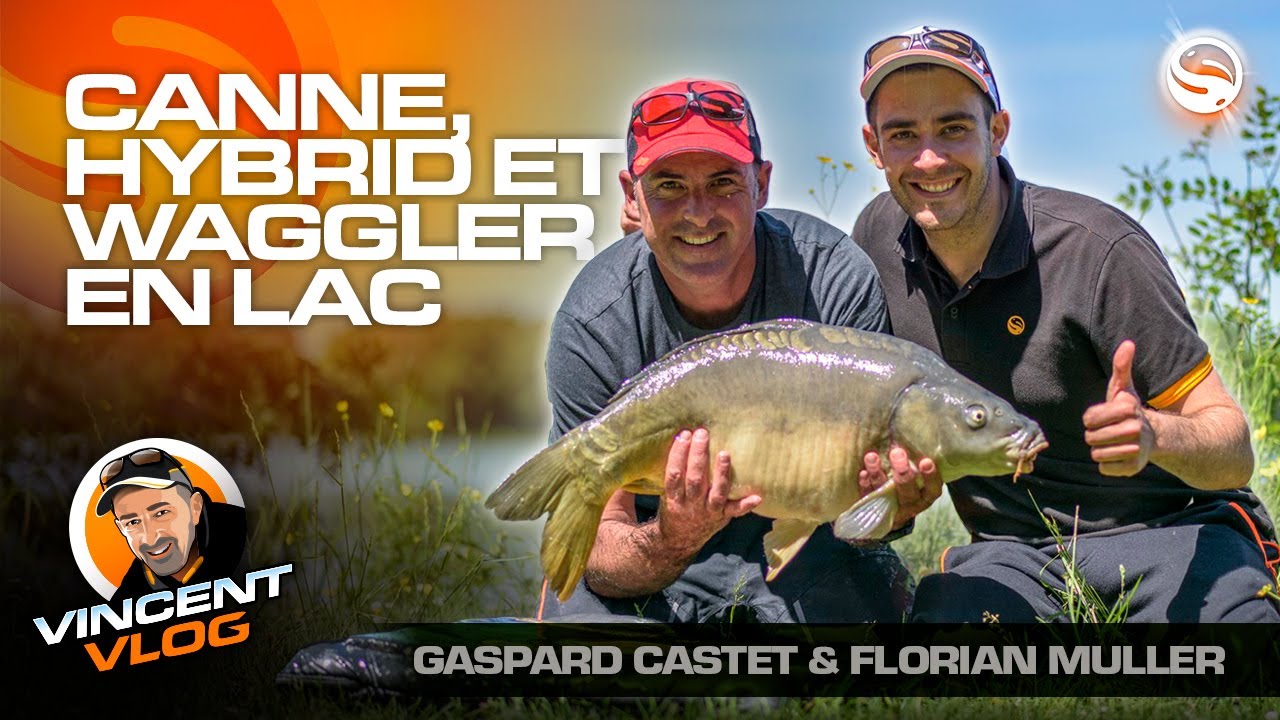 Grande canne, Feeder et Waggler en Lac - Vincent VLOG #3