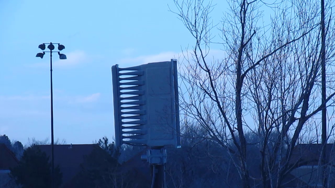 Boulder, Colorado - Whelen WPS 3016 - Siren Test 4/6/2020