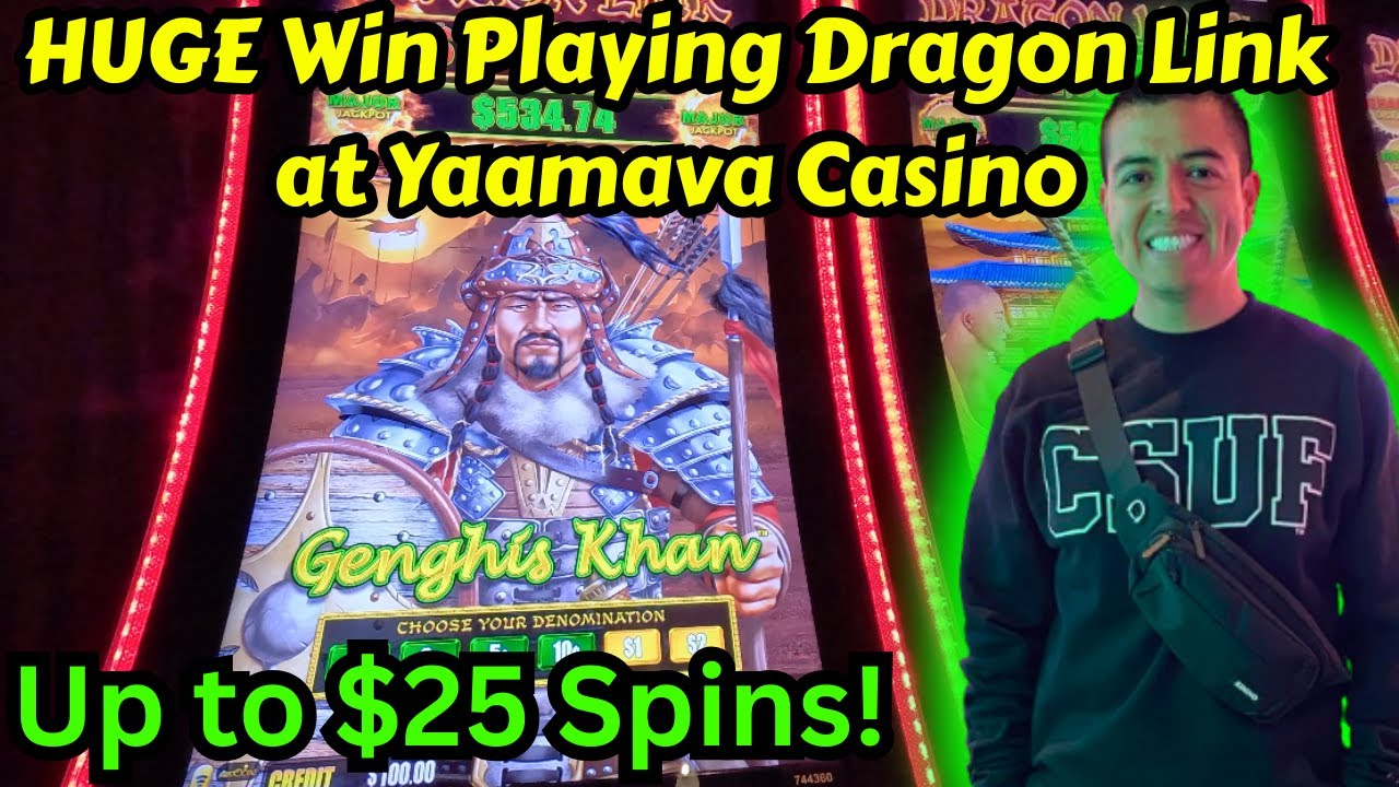 Yaamava Casino: INSANE Dragon Link Free Games & Big Wins! $25 SPINS!