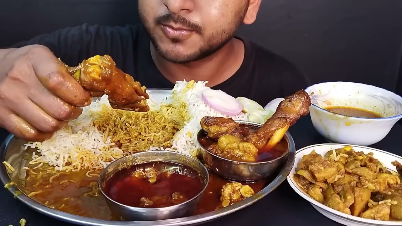 Spicy Oily Mutton Fat Curry Eating | Spicy Oily Mutton Paya Eating Show | @BhukkhadBoy