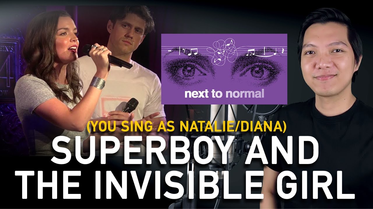 Superboy And The Invisible Girl (Gabe Part Only - Karaoke) - Next To Normal