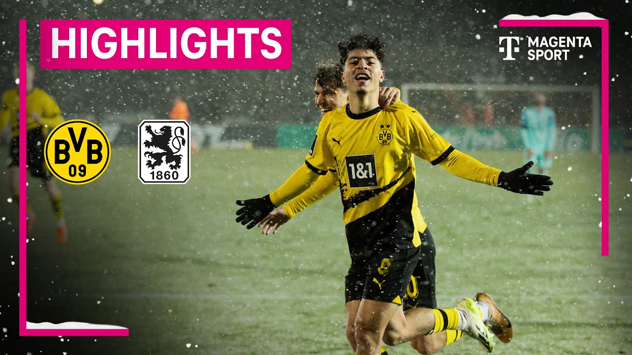 Borussia Dortmund II - TSV 1860 München | Highlights 3. Liga | MAGENTA SPORT