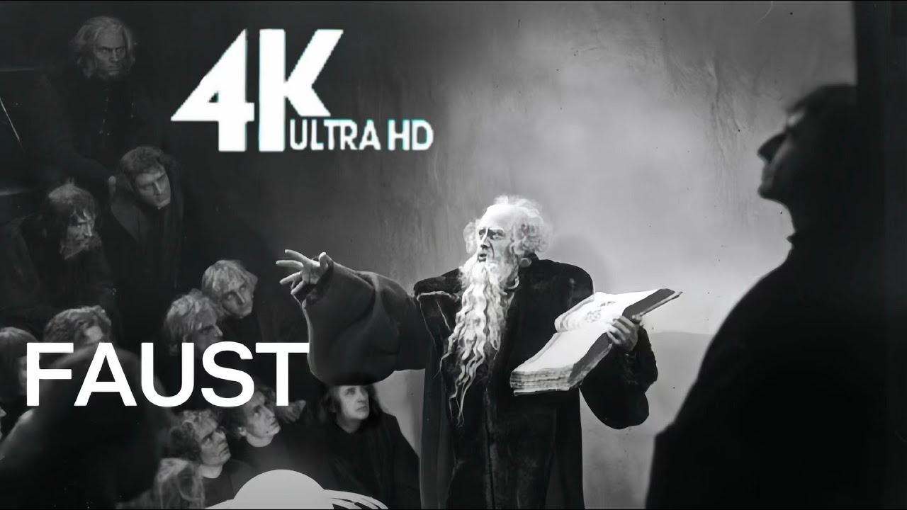 4K Restored | Faust: A German Folk Legend 🎬 HD Colorized Full Movie |Drama Fantasy Horror |1926 浮士德