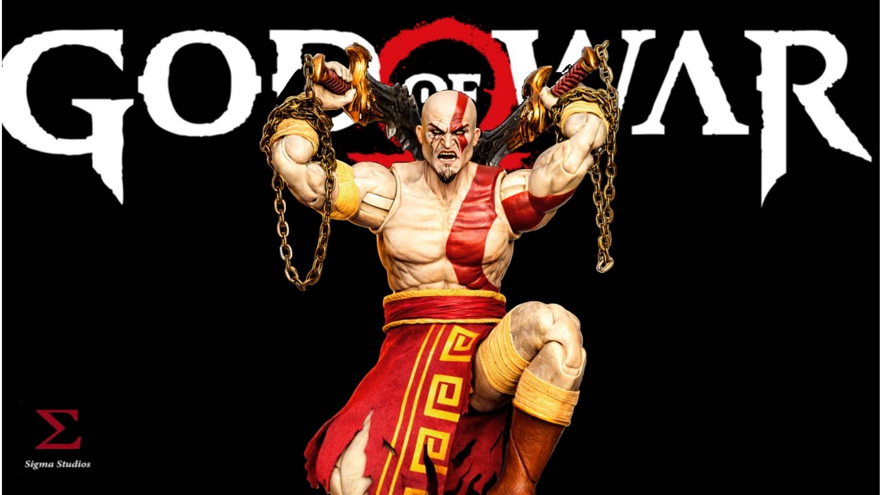 KRATOS | GOD SLAYER | SIGMA STUDIO | LA MEJOR FIGURA NO OFICIAL DE EL FANTASMA DE SPARTA