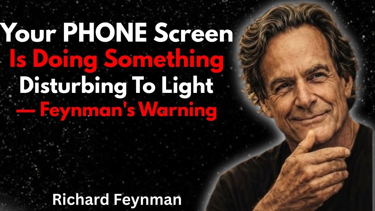 Your PHONE Screen Is Doing Something Disturbing To Light — Feynman's Warningv