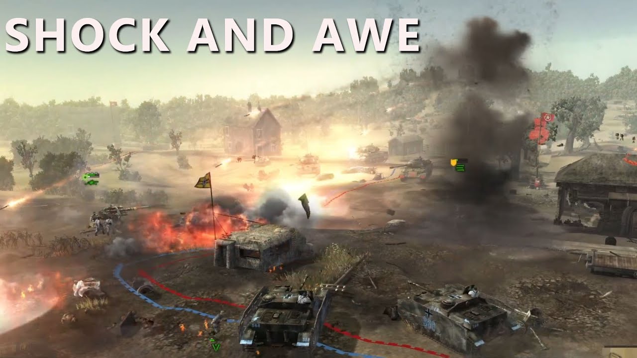 CoH1 Last Ride 2v2 Cup - Noggano/Bulat vs. SMOKO/Happiness - Bo3 of SHOCK AND AWE.