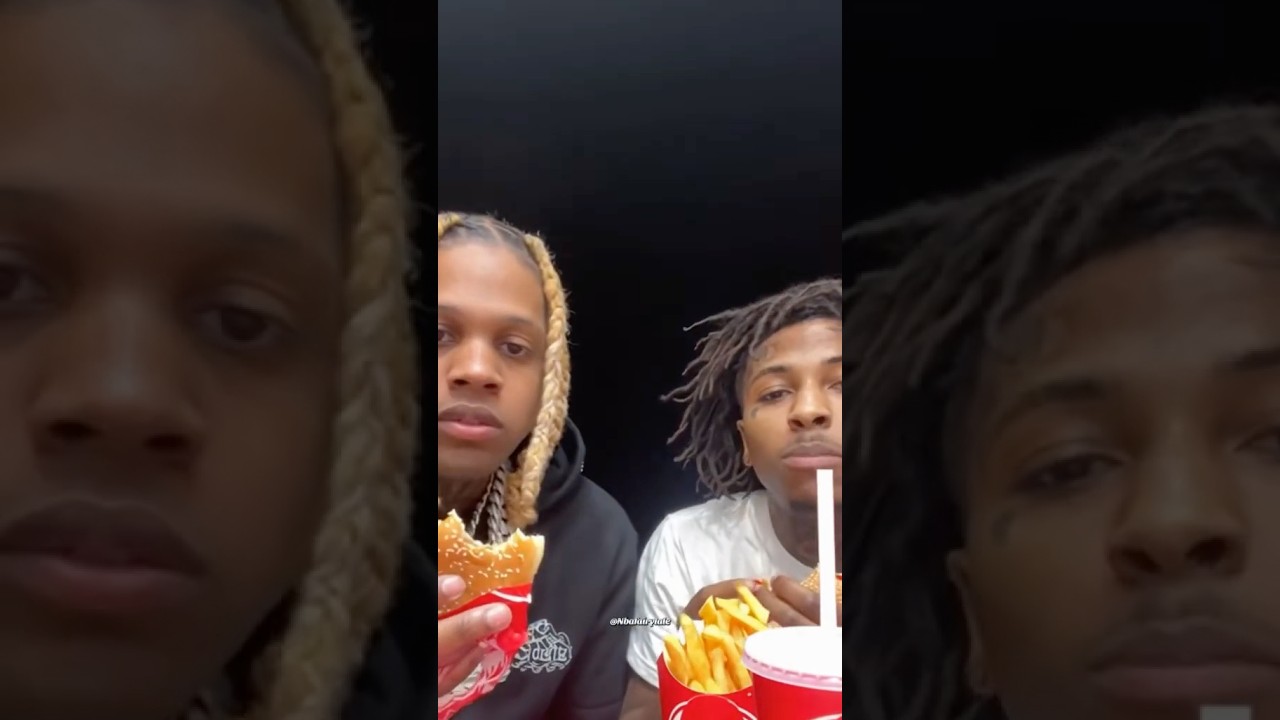Lil Durk Eating With Friends