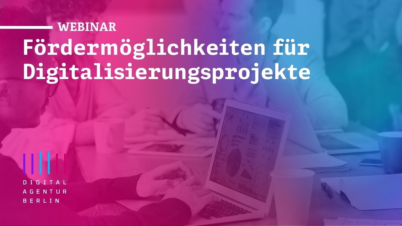 Fördermittel für Digitalisierungsprojekte