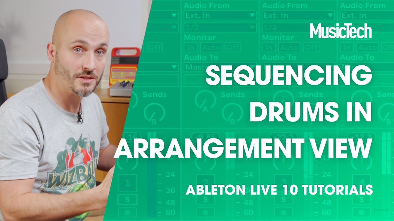 Ableton Live Tutorials: Sequencing Drums in Arrangement View #ableton #drums