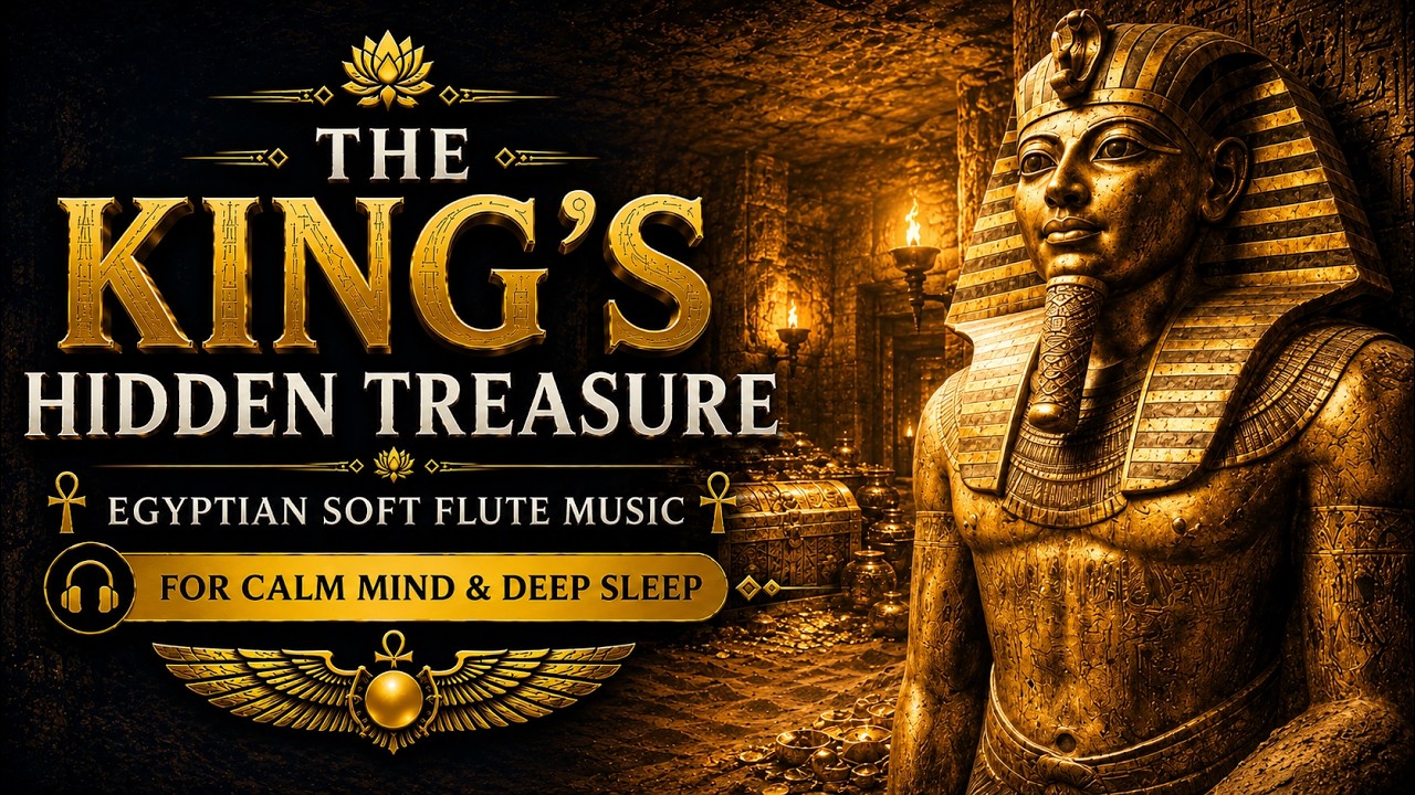 Sleep Inside the Pharaoh’s Chamber | Ancient Egyptian Lo-Fi for Deep Rest