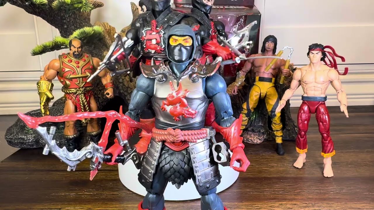 Perfect Masterverse classics Ninjor evil Ninja warrior comparison review 