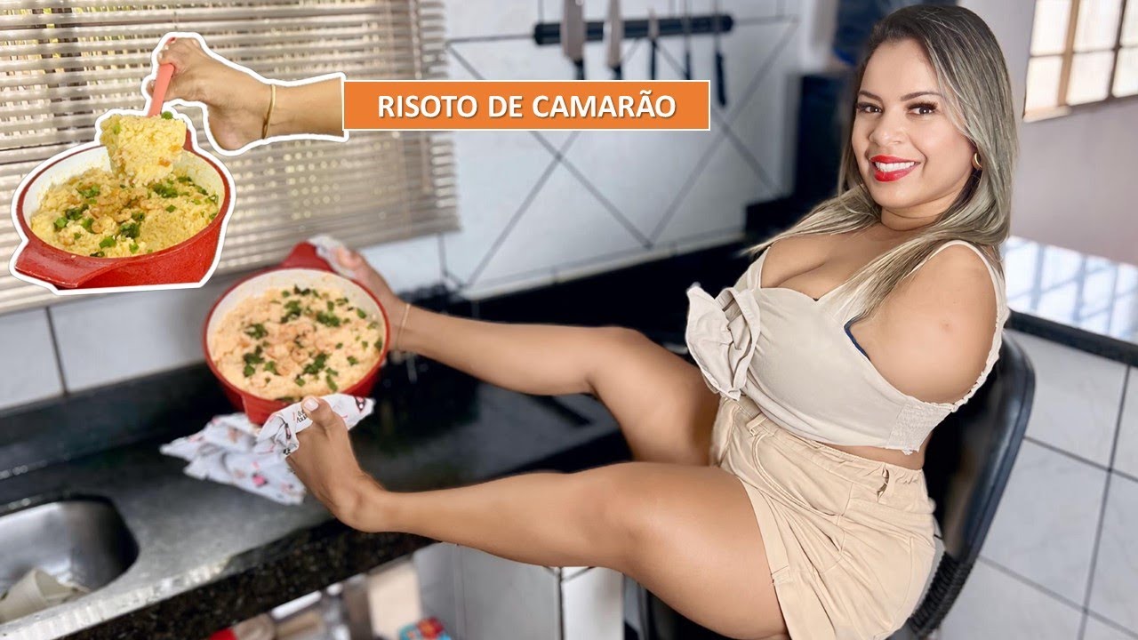 RISOTO DE CAMARÃO!! SENSACIONAL!😋