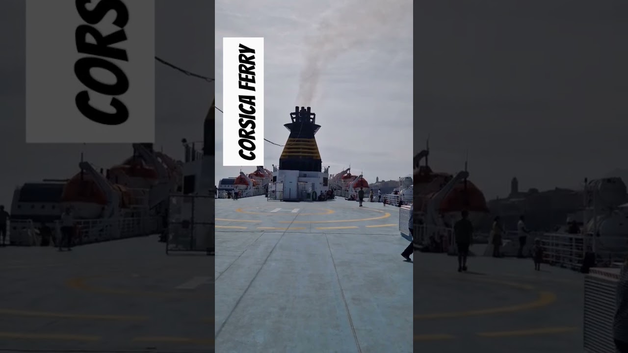 Secrets of Taking a Ferry to Corsica, France!