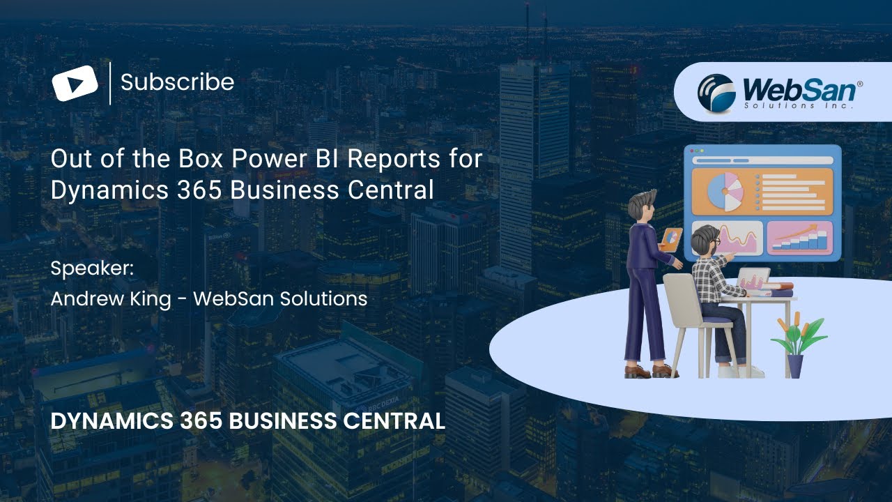 Gotowe raporty usługi Power BI dla Dynamics 365 Business Central