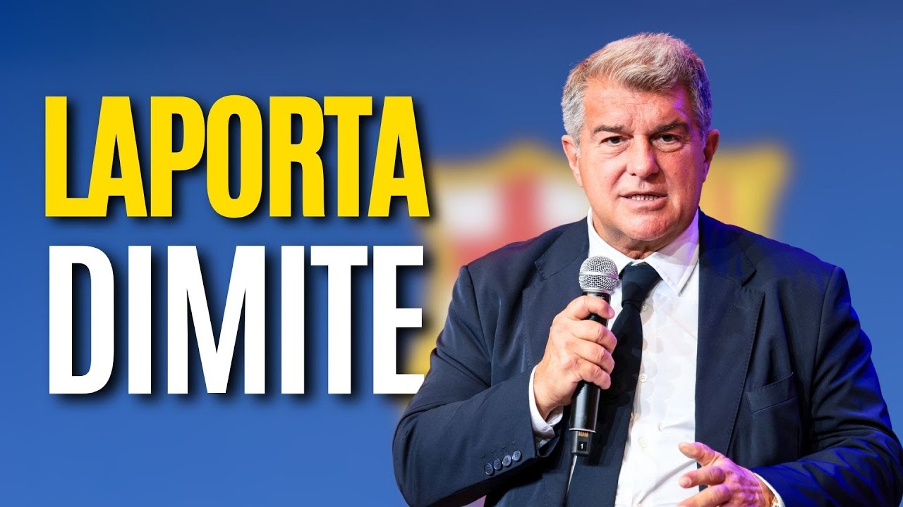 LAPORTA se DESPIDE orgulloso de la PRESIDENCIA: 