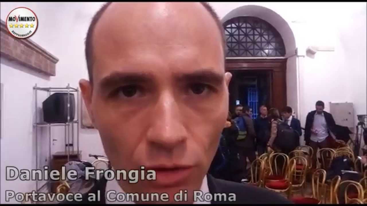 M5SROMA. DANIELE FRONGIA. FUORI LA MAFIA DA ROMA. #MAFIACAPITALE