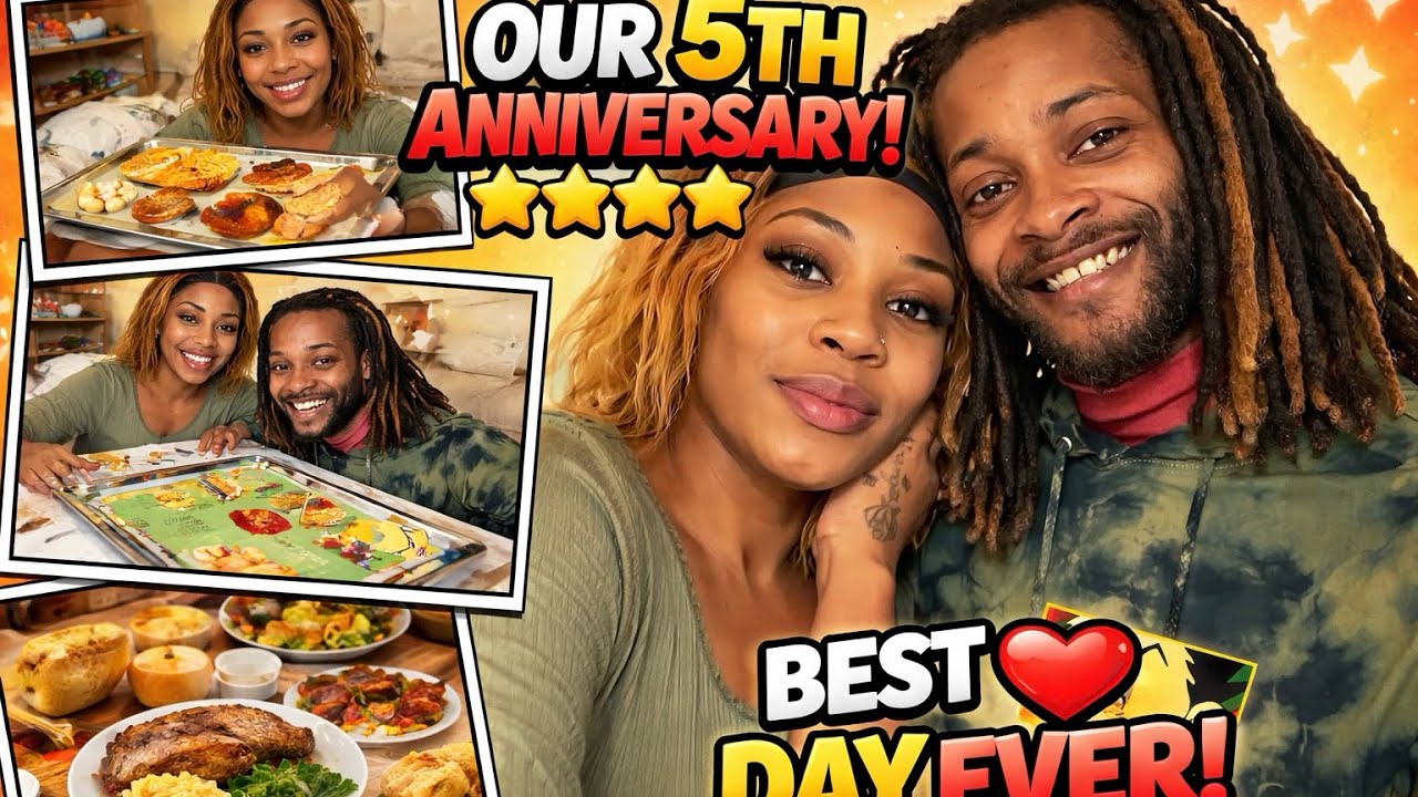 Our 5 Year Anniversary ❤️ Breakfast in Bed, Games & a Sunday Dinner