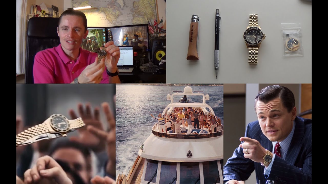 Leonardo DiCaprio's The Wolf Of Wall Street Watch & Film Review - Tag Heuer 1000 Vintage 984.013