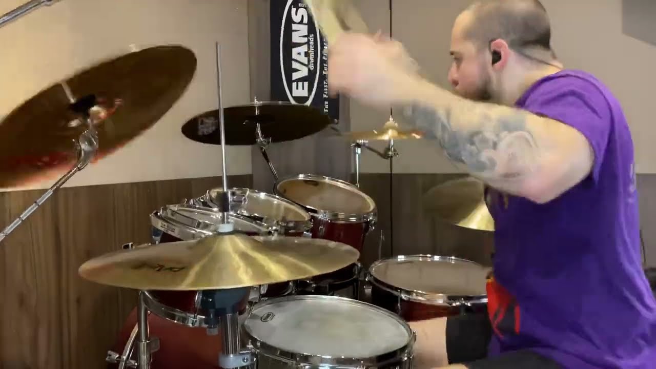 Eloy Casagrande - Slipknot  Drum Cover - &ldquo;People=Shit&rdquo; - Remastered 4K