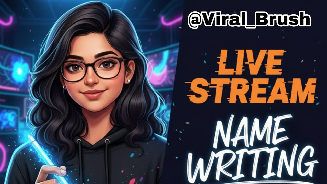 LIVE NAME WRITING ✍🏻💖 || CODE GAME 🎮 🥳|| #nameart #liveartshow #namewritinglive #calligraphyart