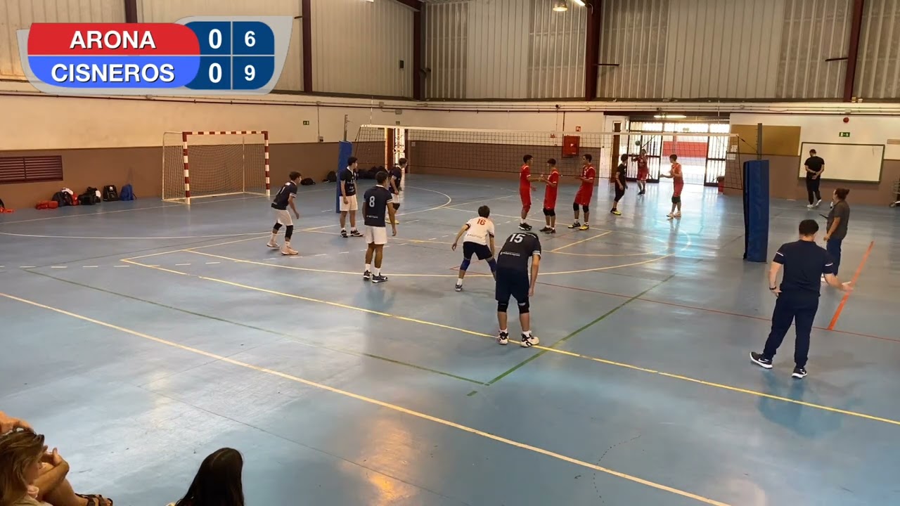 09/12/2023 Cad. Masc. - Arona Voley 2 - 1 Cisneros