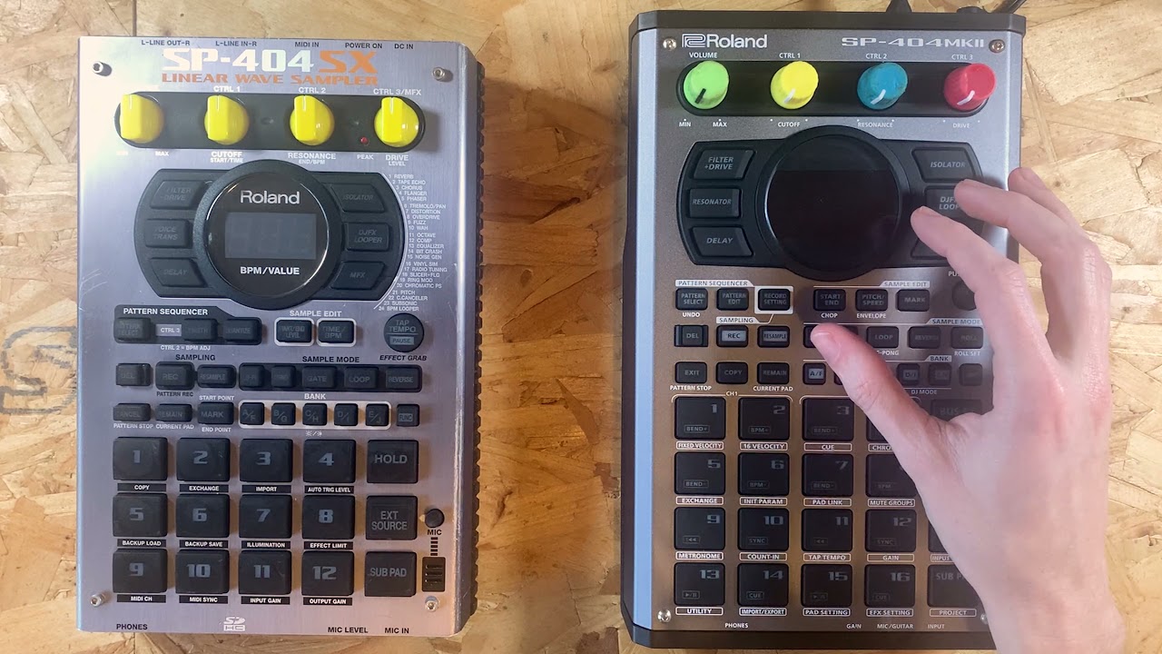 Оставьте или ПРОДАЙТЕ свой SP404 SX/A, чтобы купить MKII ???