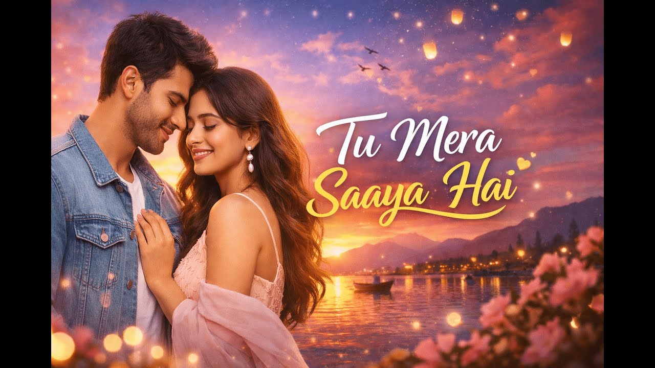 Tu Mera Saaya Hai | Happy Romantic Hindi Song 💖 | Feel Good Love Vibes