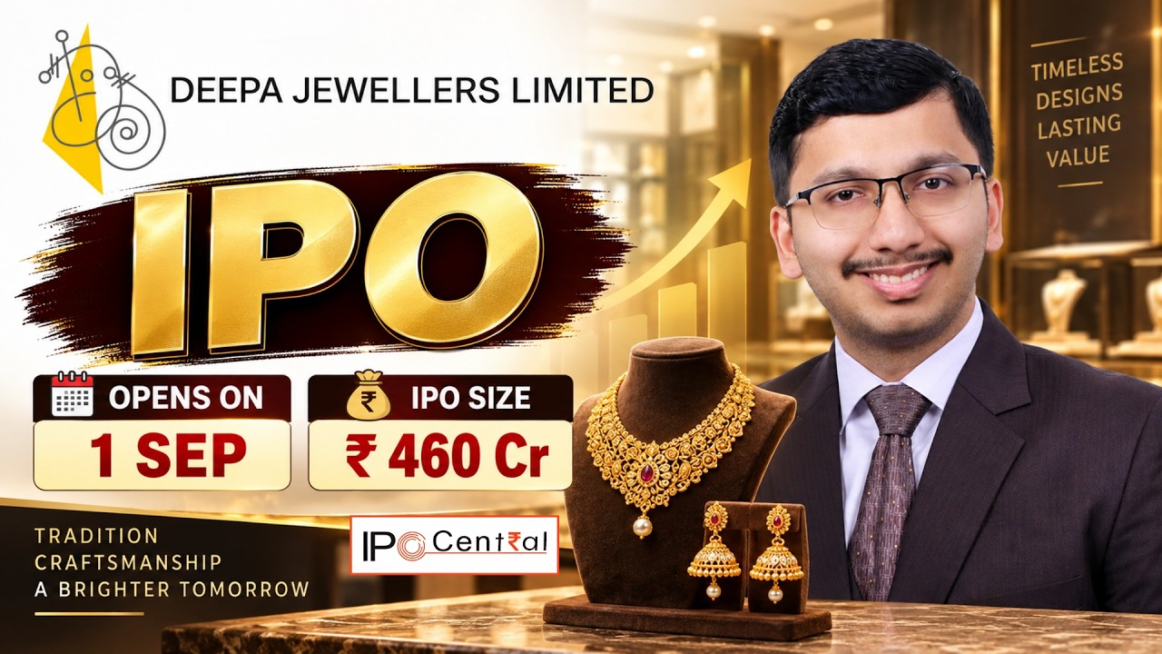 Deepa Jewellers IPO Opens on September 1! What&rsquo;s Special About This ₹460 Cr IPO?