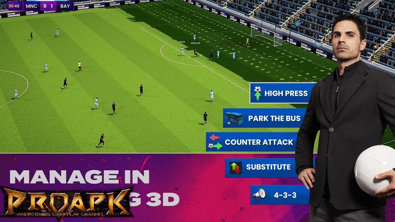 Soccer Manager 2024 - Football Gameplay Android / iOS